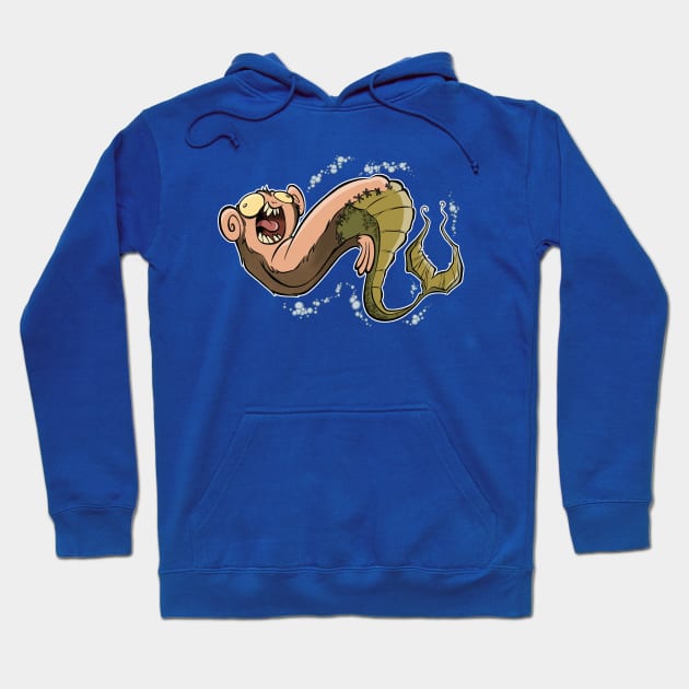 Fiji Mermaid Hoodie by westinchurch